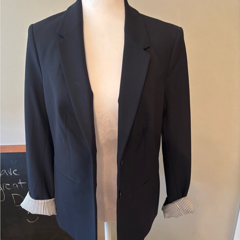 The Limited Navy Blazer Professional Suit Jacket
